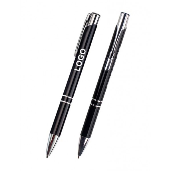 DF7 SİYAH METAL TÜKENMEZ KALEM