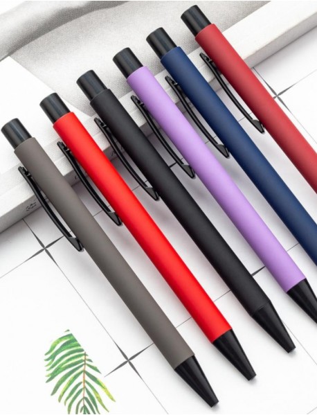 SİYAH METAL TÜKENMEZ KALEM DF1