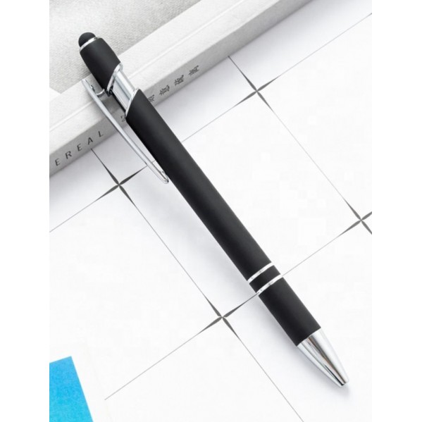 DF2 SİYAH METAL TÜKENMEZ KALEM 