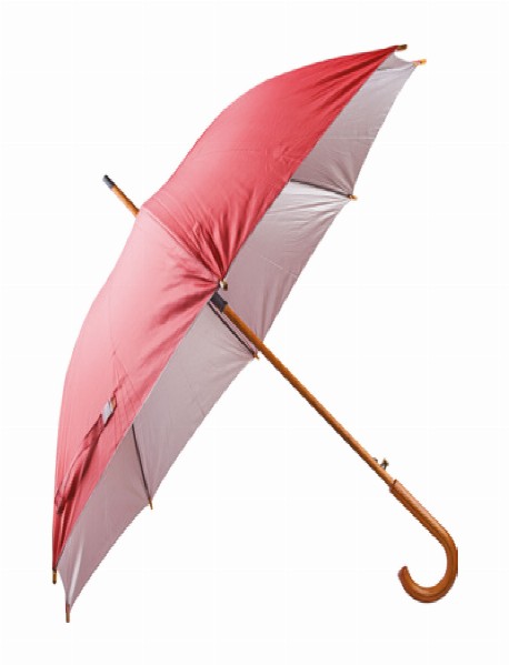 MANGOSTAN KIRMIZI AHŞAP SAPLI ŞEMSİYE MANGOSTAN KIRMIZI AHŞAP SAPLI ŞEMSİYE