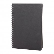 PLEVNE SİYAH KARELİ TARİHSİZ SPİRALLİ DEFTER (20x28 CM)