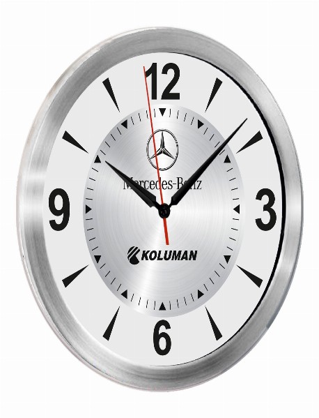 TRİTON091 GÜMÜŞ METAL KASA DUVAR SAATİ (350 MM) TRİTON091 GÜMÜŞ METAL KASA DUVAR SAATİ (350 MM)