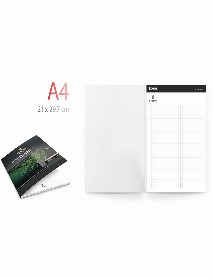 ALA-53 KAPAK GEÇMELİ YANA AÇILIR A4 BLOKNOT ALA-53 KAPAK GEÇMELİ YANA AÇILIR A4 BLOKNOT