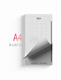 ALA-50 A4 TUTKALLI BLOKNOT ALA-50 A4 TUTKALLI BLOKNOT