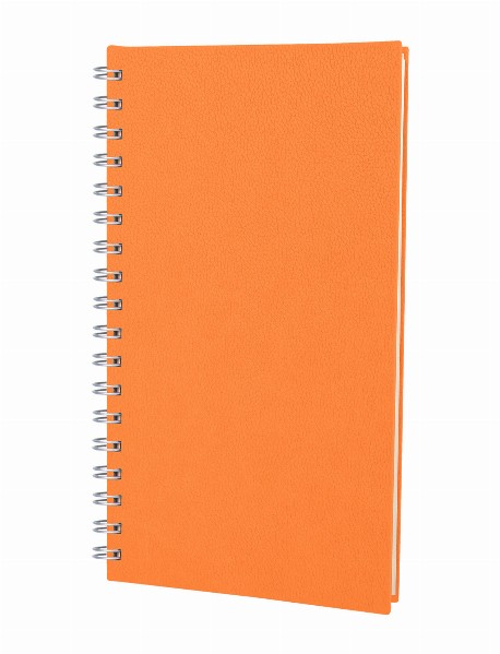 ELMADAĞ TURUNCU TARİHLİ SPİRALLİ AJANDA (17X24 CM)