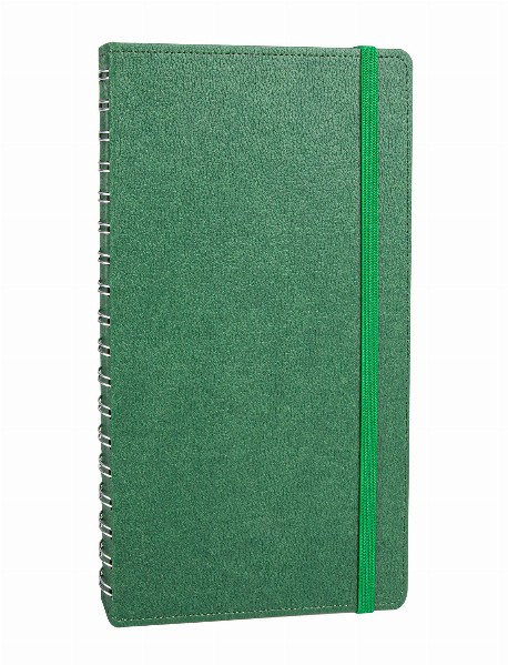 ANITTEPE YEŞİL TARİHLİ GİZLİ SPİRALLİ AJANDA (17X24 CM)