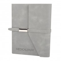 MOGAN GRİ TARİHSİZ DEFTER (15x21 CM)