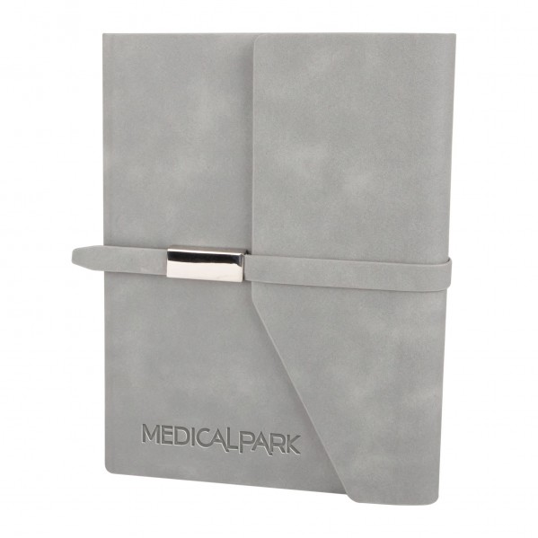 MOGAN GRİ TARİHSİZ DEFTER (15x21 CM)