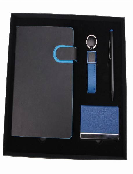 KARGI LACİVERT HEDİYELİK SET