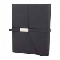 MOGAN SİYAH TARİHSİZ DEFTER (15x21 CM)