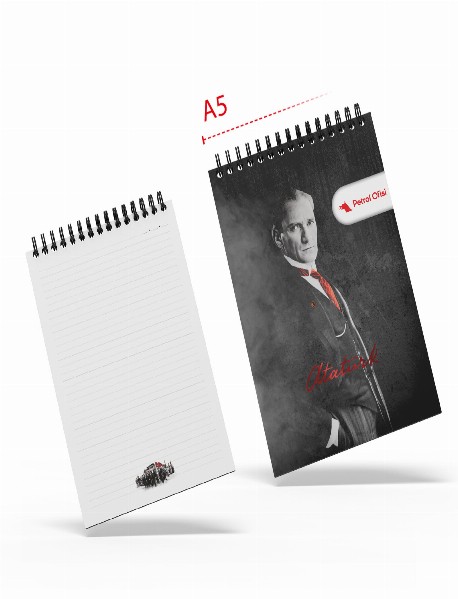 ALA-28 ATA SPİRALLİ A5 BLOKNOT ALA-28 ATA SPİRALLİ A5 BLOKNOT