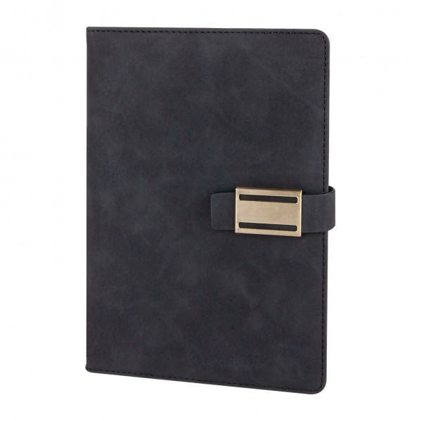 AKINCI SİYAH TARİHSİZ DEFTER (15X21 CM)