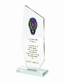 KAŞGAR ŞEFFAF KRİSTAL PLAKET
