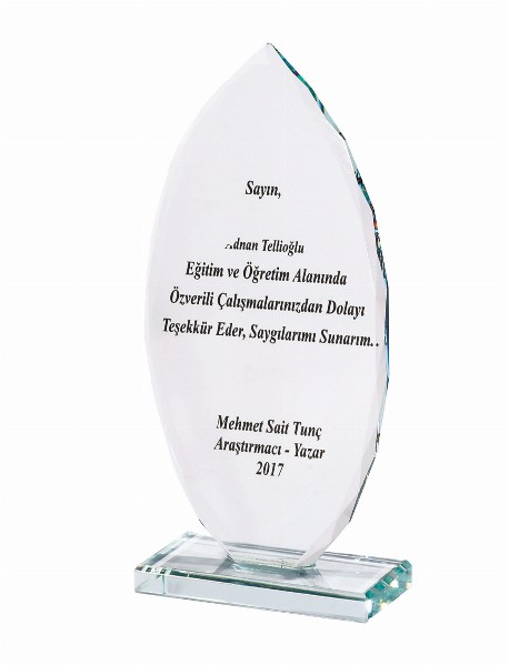 ULAŞ KRİSTAL PLAKET ULAŞ KRİSTAL PLAKET