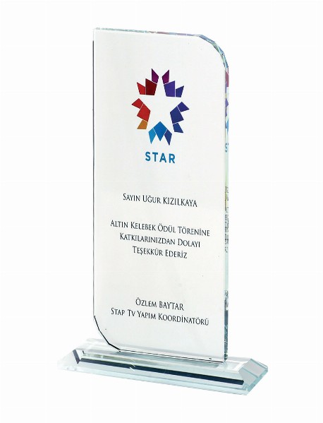 PINAR KRİSTAL PLAKET PINAR KRİSTAL PLAKET