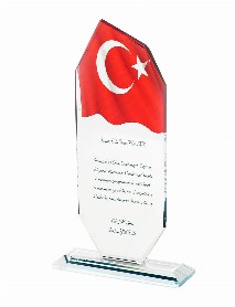 OSKAY ŞEFFAF KRİSTAL PLAKET