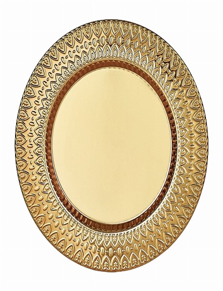 AYT-03 ALTIN YALDIZ İŞLEMELİ PLAKET TABAK