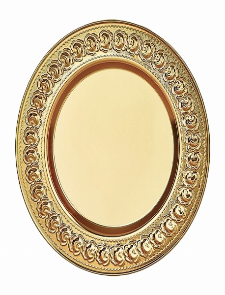 AYT-02 ALTIN YALDIZ İŞLEMELİ PLAKET TABAK