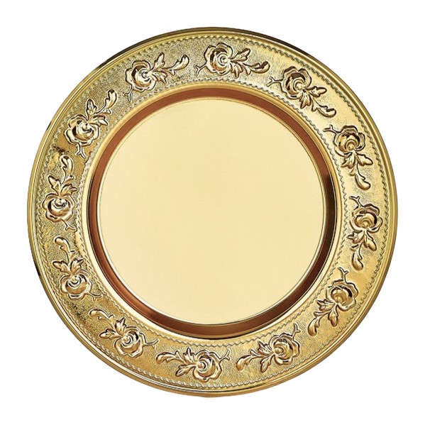 AYT-01 ALTIN YALDIZ İŞLEMELİ PLAKET TABAK