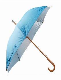 MANGOSTAN TURKUAZ AHŞAP SAPLI ŞEMSİYE MANGOSTAN TURKUAZ AHŞAP SAPLI ŞEMSİYE