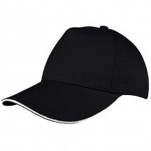 POMELO SİYAH SANDWICH SİPER COTTON ŞAPKA