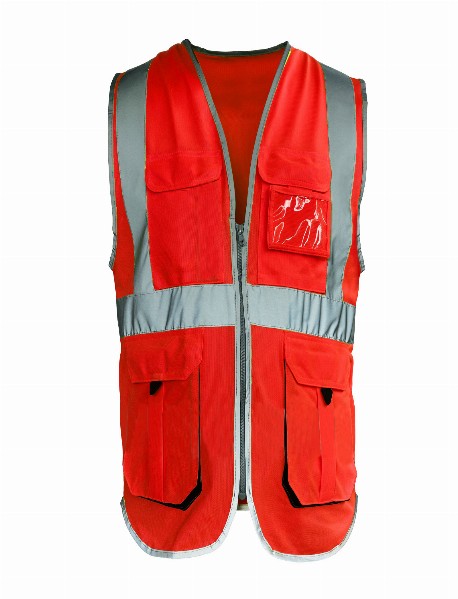 MÜHENDİS YELEĞİ KIRMIZI