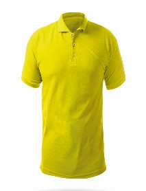 AÇELYA SARI XXL POLO YAKA TİŞÖRT