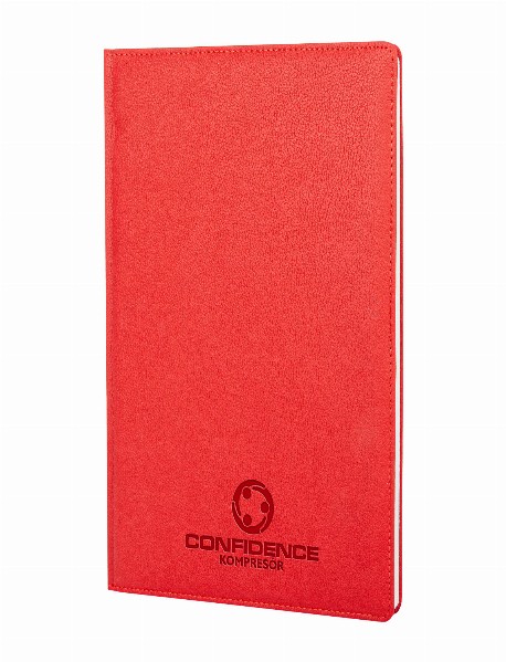 İNCİRLİ KIRMIZI TARİHLİ HAFTALIK AJANDA (20x28 CM)