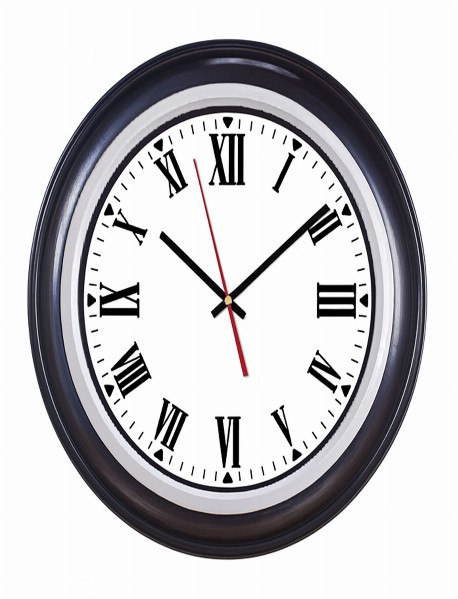 BENDİS509 SİYAH BRİSTOL KADRAN DUVAR SAATİ (400 MM)