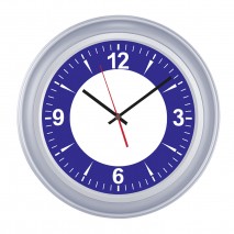 BENDİS509 GÜMÜŞ BRİSTOL KADRAN DUVAR SAATİ (400 MM)