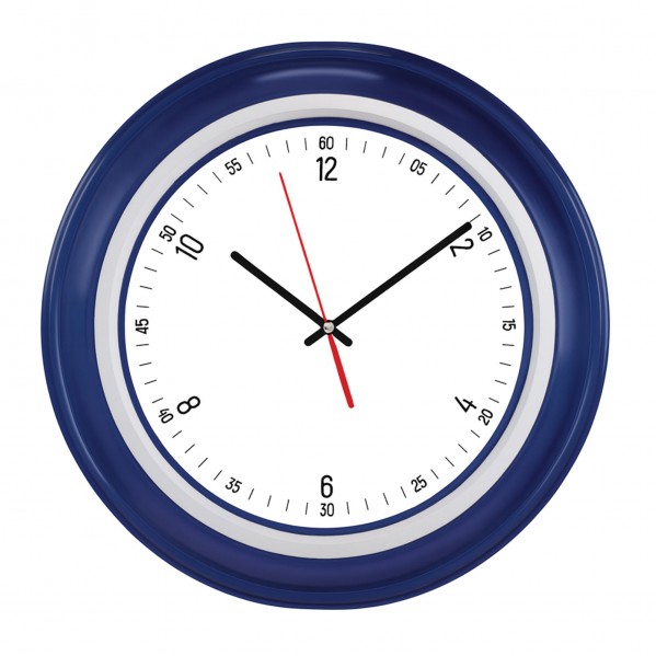 BENDİS509 LACİVERT BRİSTOL KADRAN DUVAR SAATİ (400 MM)