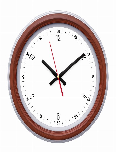 SEDNA526 AHŞAP-BEYAZ BRİSTOL KADRAN DUVAR SAATİ (480 MM)