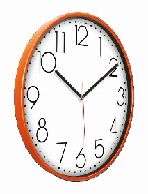 PAN164 TURUNCU PLASTİK ÇERÇEVE DUVAR SAATİ (380 MM) PAN164 TURUNCU PLASTİK ÇERÇEVE DUVAR SAATİ (380 MM)