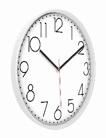 PAN164 BEYAZ PLASTİK ÇERÇEVE DUVAR SAATİ (380 MM) PAN164 BEYAZ PLASTİK ÇERÇEVE DUVAR SAATİ (380 MM)