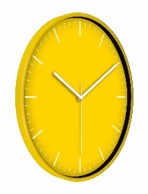 MİMAS186 SARI PLASTİK KASA DUVAR SAATİ (380 MM) MİMAS186 SARI PLASTİK KASA DUVAR SAATİ (380 MM)