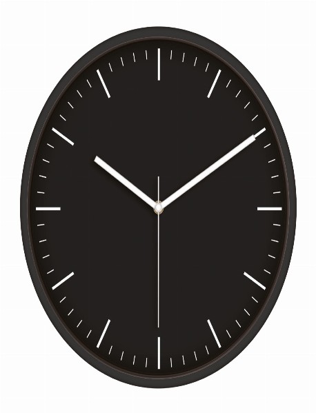 MİMAS186 SİYAH PLASTİK KASA DUVAR SAATİ (380 MM) MİMAS186 SİYAH PLASTİK KASA DUVAR SAATİ (380 MM)