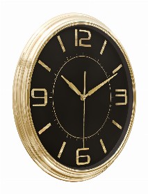 SEZAR401 SİYAH-ALTIN METALİZE ÇERÇEVE DUVAR SAATİ (380 MM) SEZAR401 SİYAH-ALTIN METALİZE ÇERÇEVE DUVAR SAATİ (380 MM)