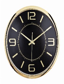 HELLEN404 SİYAH-ALTIN METALİZE ÇERÇEVE DUVAR SAATİ (420 MM) HELLEN404 SİYAH-ALTIN METALİZE ÇERÇEVE DUVAR SAATİ (420 MM)