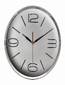 ATHENA305 GÜMÜŞ METAL ÇERÇEVE DUVAR SAATİ (360 MM) ATHENA305 GÜMÜŞ METAL ÇERÇEVE DUVAR SAATİ (360 MM)