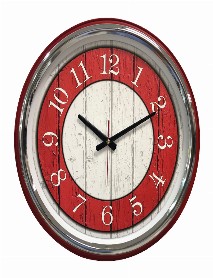KİBELE201 KIRMIZI METAL KASA DUVAR SAATİ (505 MM) KİBELE201 KIRMIZI METAL KASA DUVAR SAATİ (505 MM)