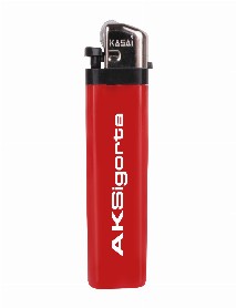 PIRNAL KIRMIZI KASAİ TAŞLI SİBOPLU ÇAKMAK