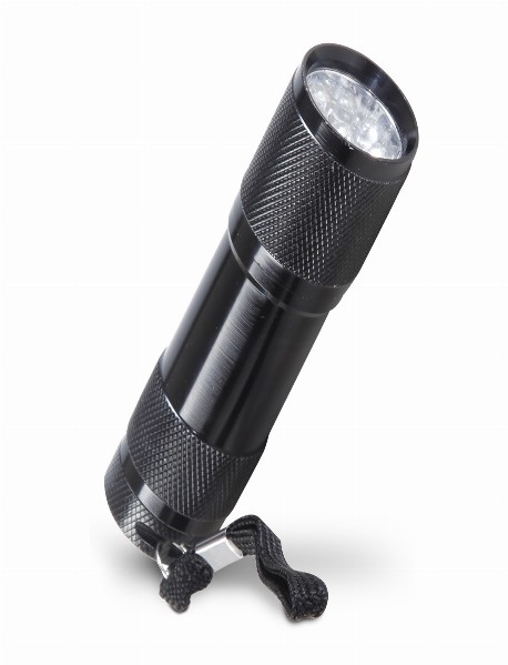 İSPİNOZ SİYAH 9 LED EL FENERİ