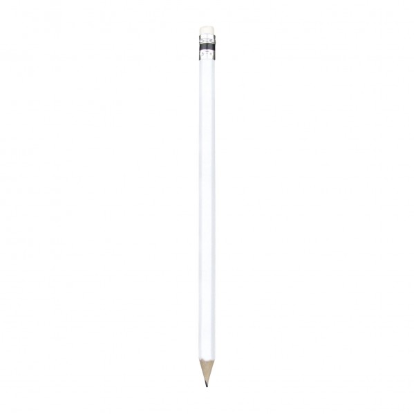 İLİÇ BEYAZ KÖŞELİ SİLGİLİ NATUREL KURŞUN KALEM