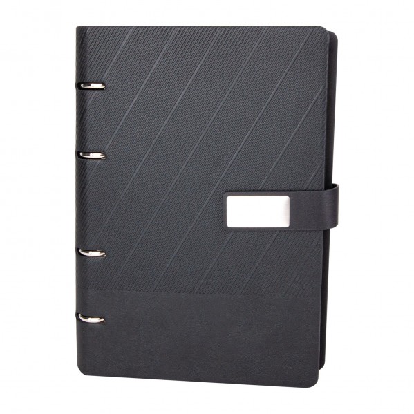 BİRLİK SİYAH ORGANİZER AJANDA (17,5x22,5CM)