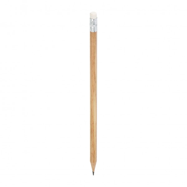 OLUR KÖŞELİ SİLGİLİ NATUREL KURŞUN KALEM