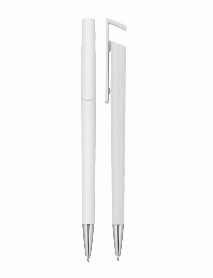 ECEABAT BEYAZ PLASTİK TÜKENMEZ KALEM