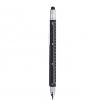 ORTA SİYAH SU TERAZİLİ METAL TÜKENMEZ KALEM