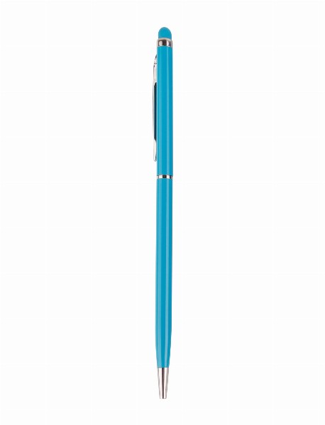 BAYRAKLI TURKUAZ METAL TÜKENMEZ KALEM