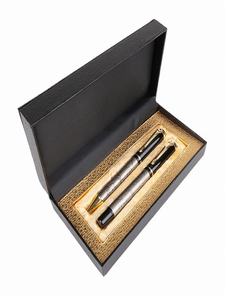 SİLOPİ ATATÜRK KABARTMALI İKİLİ KALEM SETİ SİLOPİ ATATÜRK KABARTMALI İKİLİ KALEM SETİ