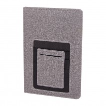 MEŞRUTİYET GRİ TARİHSİZ DEFTER (15X21 CM)